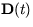 ${\bf D}(t)$